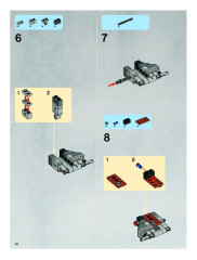 LEGO 7680 instructions page 42 – build guide
