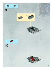 LEGO 7680 instructions page 43 – build guide