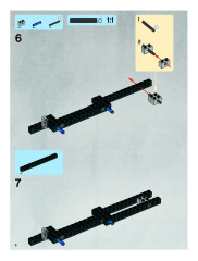 LEGO 7680 instructions page 6 – build guide