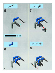 LEGO 7680 instructions page 62 – build guide