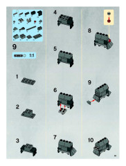 LEGO 7680 instructions page 69 – build guide