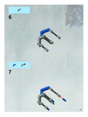 LEGO 7680 instructions page 73 – build guide
