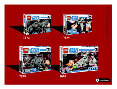 LEGO 7680 instructions page 76 – build guide