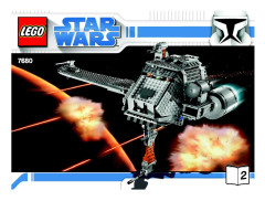 LEGO 7680 instructions page 1 – build guide