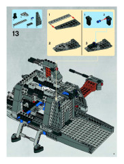 LEGO 7680 instructions page 5 – build guide