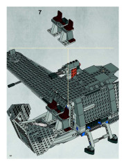 LEGO 7680 instructions page 54 – build guide