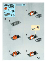 LEGO 7680 instructions page 6 – build guide