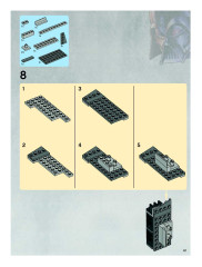 LEGO 7680 instructions page 61 – build guide