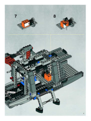 LEGO 7680 instructions page 7 – build guide