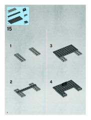 LEGO 7680 instructions page 8 – build guide