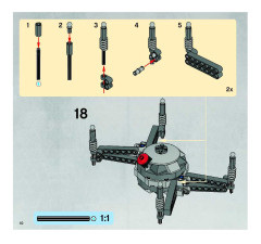 LEGO 7681 instructions page 10 – build guide