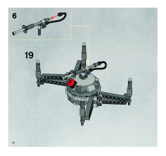 LEGO 7681 instructions page 12 – build guide