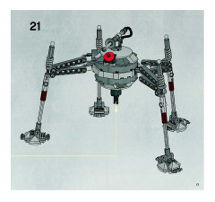 LEGO 7681 instructions page 17 – build guide