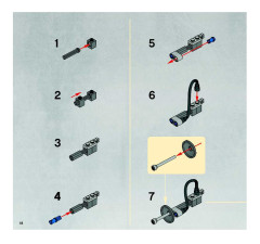 LEGO 7681 instructions page 18 – build guide