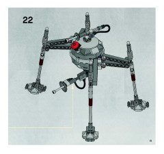 LEGO 7681 instructions page 19 – build guide