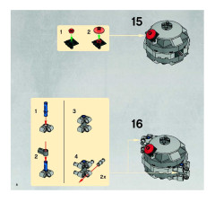 LEGO 7681 instructions page 8 – build guide