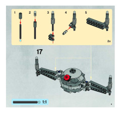 LEGO 7681 instructions page 9 – build guide