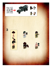 LEGO 7683 instructions page 3 – build guide