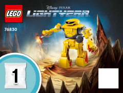 LEGO 76830 instructions page 1 – build guide