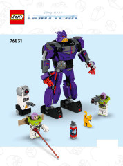LEGO 76831 instructions page 1 – build guide