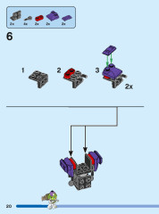 LEGO 76831 instructions page 20 – build guide