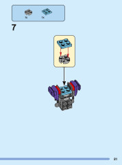 LEGO 76831 instructions page 21 – build guide