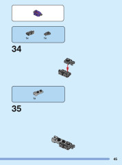 LEGO 76831 instructions page 45 – build guide