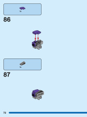 LEGO 76831 instructions page 72 – build guide