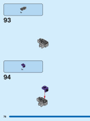 LEGO 76831 instructions page 76 – build guide