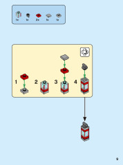 LEGO 76831 instructions page 9 – build guide