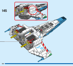 LEGO 76832 instructions page 104 – build guide