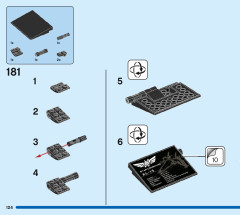 LEGO 76832 instructions page 124 – build guide