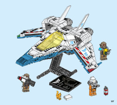 LEGO 76832 instructions page 127 – build guide