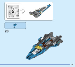 LEGO 76832 instructions page 25 – build guide