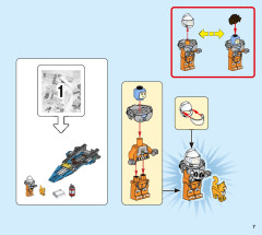 LEGO 76832 instructions page 7 – build guide