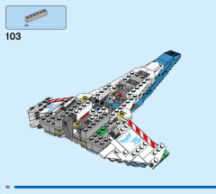 LEGO 76832 instructions page 70 – build guide