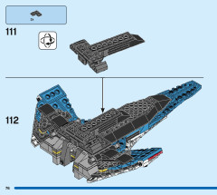 LEGO 76832 instructions page 76 – build guide