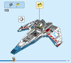 LEGO 76832 instructions page 77 – build guide