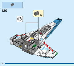 LEGO 76832 instructions page 84 – build guide