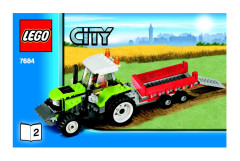 LEGO 7684 instructions page 1 – build guide