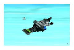 LEGO 7684 instructions page 15 – build guide
