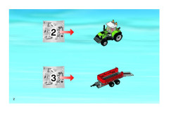 LEGO 7684 instructions page 2 – build guide