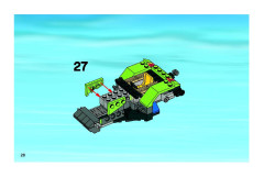 LEGO 7684 instructions page 28 – build guide