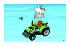 LEGO 7684 instructions page 45 – build guide