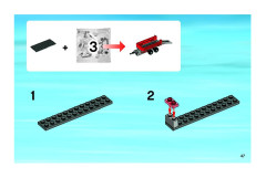 LEGO 7684 instructions page 47 – build guide