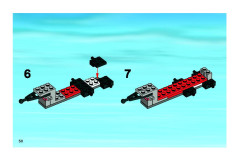 LEGO 7684 instructions page 50 – build guide