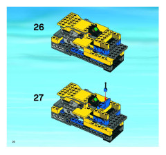 LEGO 7685 instructions page 22 – build guide
