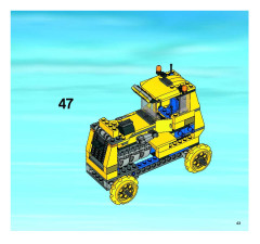 LEGO 7685 instructions page 43 – build guide