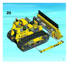 LEGO 7685 instructions page 71 – build guide