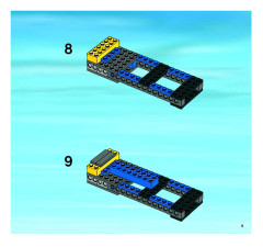 LEGO 7685 instructions page 9 – build guide